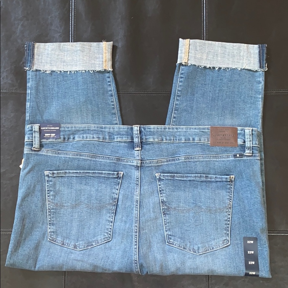 Lucky Brand Emma Crop Jeans Size 22W - Picture 7 of 8